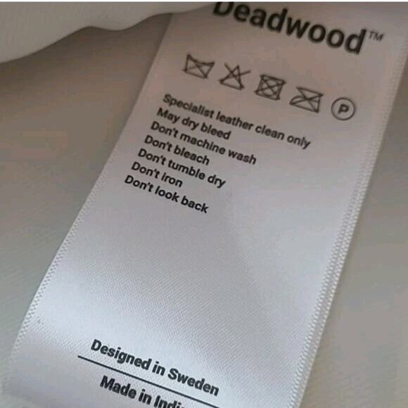 NWT $600 Women's Anthropology Deadwood Bella Faux Leather Jacket Size Medium - Picture 7 of 7